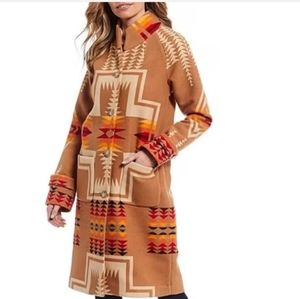 NBW Pendleton Wool Coat, L with buttons